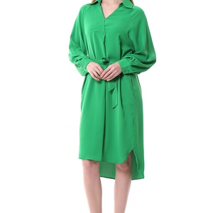 Se Aceptan Muestras Personalizadas de Vestidos Casuales de Verano y Otoño para Mujer, Elegantes y con Estilo para el Trabajo - Product Image 3