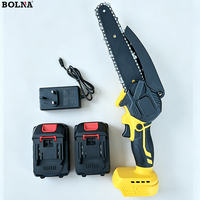 Mini-tronçonneuse sans fil 21V à moteur brushless, 4/6/8 pouces, standard industriel OEM/ODM, pour usage professionnel et DIY en usine