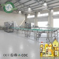 Safe-Run 3000-25000BPH Remplisseur d'huile modulaire en plastique pour huile d'arachide, d'huile de maïs, et emballage en film pour bacs PET, pour sites conformes aux normes GMP