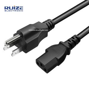 Extremo del cable de alimentación Heavy-duty 18awg C13 Adaptador <span class=keywords><strong>Monitor</strong></span> Tv Replemento Nema 1-15p Enchufe - Product Image 4