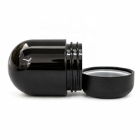 Bocaux en plastique PET de haute qualité de 120 ml (4 oz) avec couvercle à dôme, bocal scellé avec bouchon sécurité enfant, service d'étiquetage et d'impression inclus