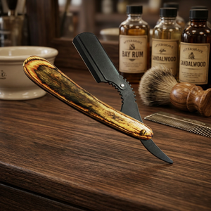 ASAP Barber Supplies Professional Folding Straight Edge Razor for <b>Men</b> Premium Stainless Steel Professional Beard Shaping tools - Product Image 3