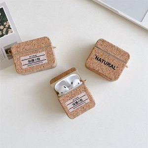 Pour logo <span class=keywords><strong>personnalisé</strong></span>, étui airpods2 en bois 1 <span class=keywords><strong>2</strong></span> airpod PRO respectueux de l'environnement - Product Image 5