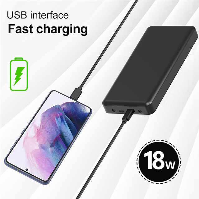 Power Bank Trending Products 2026 New Arrivals High Capacity 39200mah Portable Mobile Power Bank PD22.5W Fast Charging Outdoor