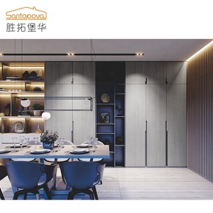 Personnalisé blanc vitrines d'affichage de plancher de meubles de salon armoire - Product Image 1