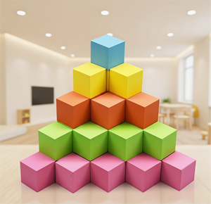 Blocs empilables en <span class=keywords><strong>mousse</strong></span> EVA colorés et personnalisables pour enfants, vente chaude en usine - Product Image 2