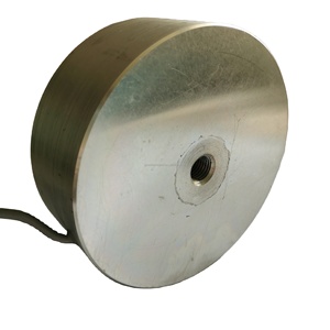 24V DC châm điện lực lượng mạnh mẽ 900kg 15cm đường kính Nam Châm Lift cho sắt tấm solenoids sản phẩm - Product Image 2