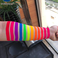 Poudre de pigment fluorescent néon phosphorescent à haute luminosité pour vernis à ongles en gel, revêtement et aquarelle