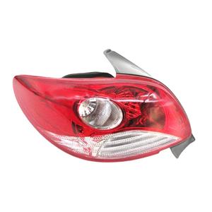 Convient pour Peugeot <span class=keywords><strong>207</strong></span> boîtier de feux arrière couvercle de feu arrière feu de freinage feu de brouillard arrière - Product Image 3