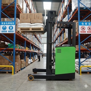 Chariot élévateur intelligent à 3 voies VNA, chariot élévateur électrique pour allées étroites, système de sécurité intelligent, norme <span class=keywords><strong>européenne</strong></span>, entrepôt automatisé - Product Image 2