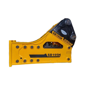 Para martillo hidráulico SOOSAN modelo SB195H nuevo tipo lateral martillo de hormigón de roca piezas de repuesto de núcleo de cincel para demolición y - Product Image 1
