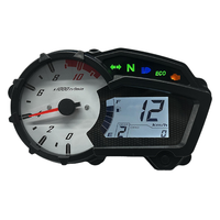 Spidometer Digital OEM/ODM untuk Sepeda Motor, Kondisi Baru, Bahan Plastik untuk Yamaha YS125 Fazer 150 Crosser 150