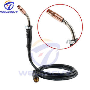 Soplete de soldadura refrigerado por aire Co2 <span class=keywords><strong>Tweco</strong></span> Spray Master 450 Amp <span class=keywords><strong>Mig</strong></span> <span class=keywords><strong>pistola</strong></span> de soldadura 10FT 12FT 15FT Euro Connector - Product Image 3