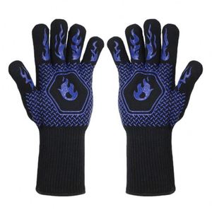 Gants de cuisine ignifuges imprimés en gros, gants thermiques en nylon pour grillades et pâtisserie - Product Image 6