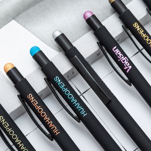 High-end Custom Color Laser LOGO Metal Touch Ballpoint <b>Pen</b> Cost-effective Ballpoint <b>Pen</b> Advertising Business <b>Pen</b> - Product Image 3