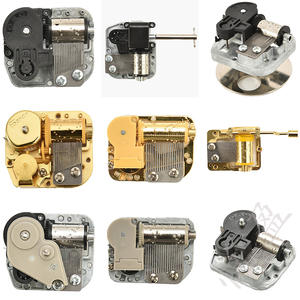 Carillon Dorato a 18 Note con <span class=keywords><strong>Meccanismo</strong></span> a Carica Estesa e Movimento Musicale Superiore - Product Image 5