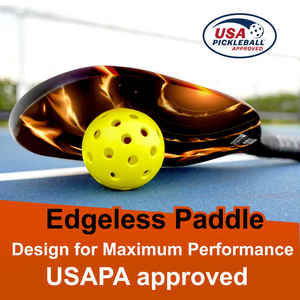 Paleta de Pickleball personalizada 2024 T700, paleta de Pickleball de fibra de carbono T700 multicapa con forma híbrida - Product Image 4