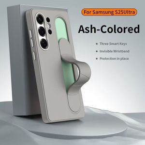เคสกันกระแทก S25ultra สำหรับ Samsung S23 S24 S25 S26 Ultra พร้อมสายคล้องข้อมือ - Product Image 5