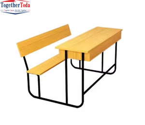Proveedores de Fábrica de Muebles Escolares, Juego de Escritorio de Estudio de Madera para Niños, Escritorios y Bancos Escolares Unidos, Escritorio y Silla Duraderos - Product Image 2