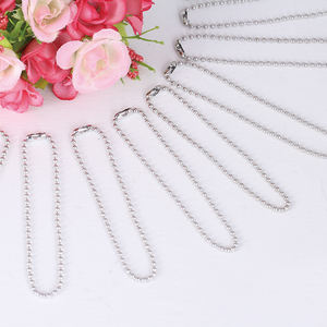 سلسلة كروية من الشركة المصنعة لمجوهرات Diy سلسلة كروية من الفولاذ المقاوم للصدأ - Product Image 5