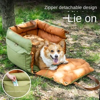 Für Haustierbett Auto-Hundebett Outdoor-Reise Wasserdichtes Katzenbett Abnehmbare Waschbare Bissfeste Hundematte Für Alle Jahreszeiten