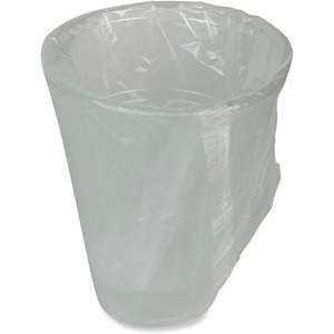 Vasos Fríos de Polipropileno Translúcido Boardwalk de 9 oz, Envueltos Individualmente, 1,000/Cartón, Tipo Pajita para Facilitar el Beber - Product Image 1