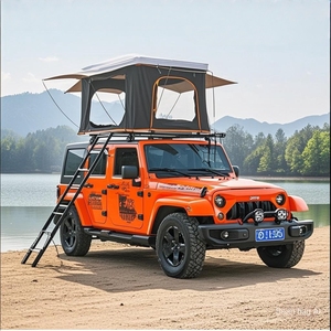 Mái xe dễ dàng lắp đặt Oxford bốn mùa không thấm nước hoàn <span class=keywords><strong>to</strong></span>àn tự động Lều cắm trại bơm hơi cho nhà máy SUV bán hàng trực tiếp - Product Image 5