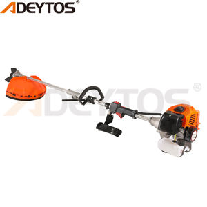 ADEYTOS 52cc 1.46kw Desbrozadora de nailon duradera Recortadora de hilo alimentada por gas/aceite de 2 tiempos para jardines Herramienta multifuncional - Product Image 1
