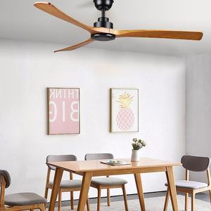 พัดลมเพดาน LED ในร่มที่ทันสมัยพร้อมใบพัด ABS 3ใบสำหรับใช้ในสำนักงานและห้องนั่งเล่นห้องนอน - Product Image 4