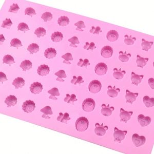 Molde de Silicona con Forma de Animales del Bosque, 60 Cavidades, para Chocolate, Hielo o Resina, con Logotipo Personalizado, OEM/ODM - Product Image 3