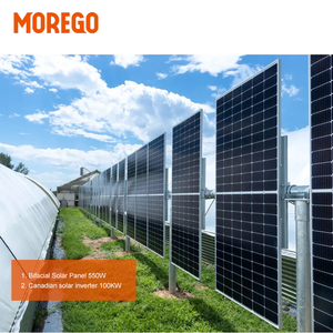 แผงโซลาร์เซลล์แบบสองหน้า (Bifacial) กระจกสองชั้น กำลังไฟ 590w 585w 580w 600W ชนิด N-Type สำหรับระบบพลังงานแสงอาทิตย์แบบเชื่อมต่อกับระบบไฟฟ้า (On Grid) ขนาด 50kw รุ่น JKM560-590N-72HL4-BDV - Product Image 6