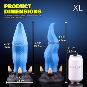 Estimulador de Punto G DL-B2019 con Lengua Azul, 2 Colores, Juguetes Sexuales para Adultos, Principiantes, Entrenador de Masturbación Anal y Vaginal, Productos Fetichistas - Product Image 6