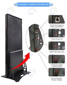 Pantalla LED Plegable <span class=keywords><strong>de</strong></span> Publicidad Digital P1.86 P2 P2.5 P3 640*1920 para Exhibición en Tiendas <span class=keywords><strong>de</strong></span> <span class=keywords><strong>Ropa</strong></span>, Entrega Rápida - Product Image 4