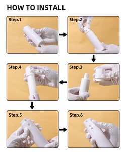 Envases sinh thái thân thiện Refillable mỹ phẩm chai bao bì 15 30 50ml không có không khí Lotion bơm chai - Product Image 6