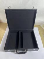 Boîte de rangement vide pour Mahjong, mini et grande, avec couvercle rabattable, boîte cadeau rectangulaire portable pour Mahjong et jetons, organisateur d'accessoires de jeu