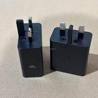 Adaptateur secteur Type C 45W Chargeur rapide authentique US/EU/UK Ep-t4511 Adaptateur secteur Gan Chargeur pour Samsung S25 S24 Ultra