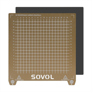 Kit de plaque d'impression Comgrow T500 Sovol SV06PLUS ACE SV08 PEI pour imprimantes 3D, plaque de construction flexible à double usage, état neuf - Product Image 5