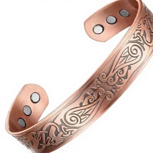 High Quality Pure <b>Copper</b> <b>Bracelets</b> for Men and Women Available in Different Styles with Customize Logo and Packing metal crafts - Product Image 4