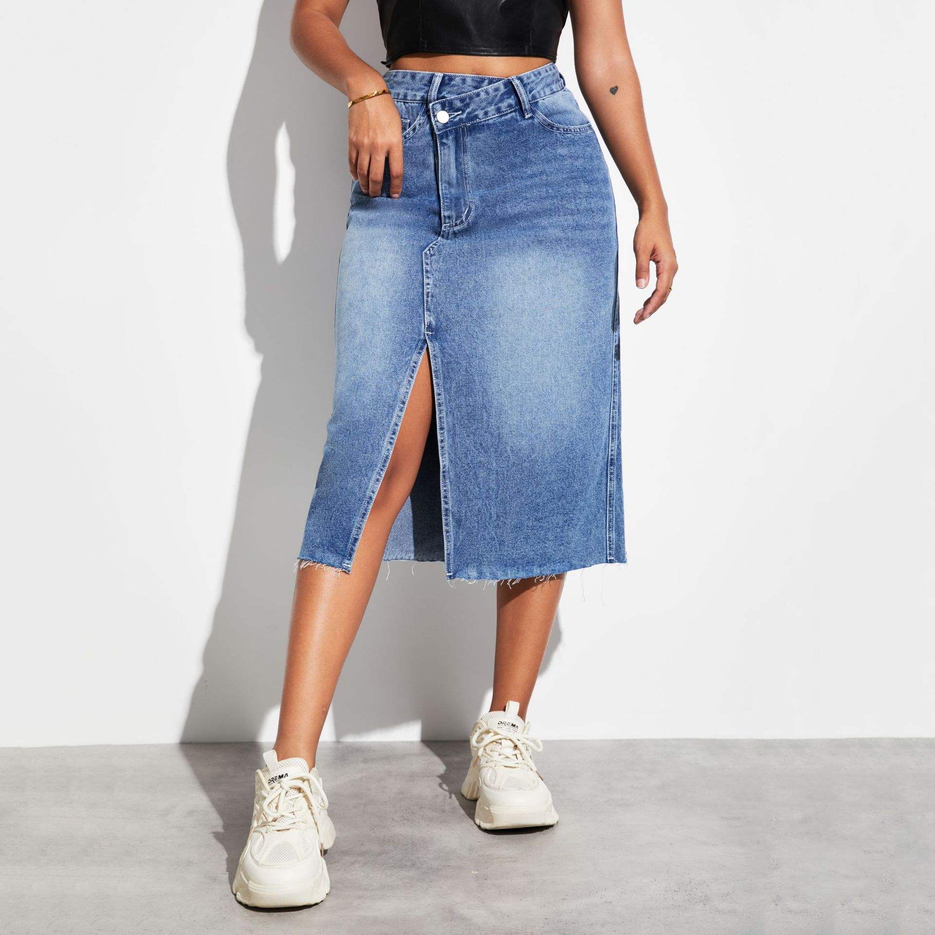 Denim Asos Midi Skirt 2020 Shop Our Classic Denim Skirts Timeless