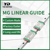 Mini guía lineal Hiwin serie MGN MGN7C MGN7H MNG9C MGN9H MGN12C MGN12H MGN15C MGN15H para piezas de máquina automatizada CNC