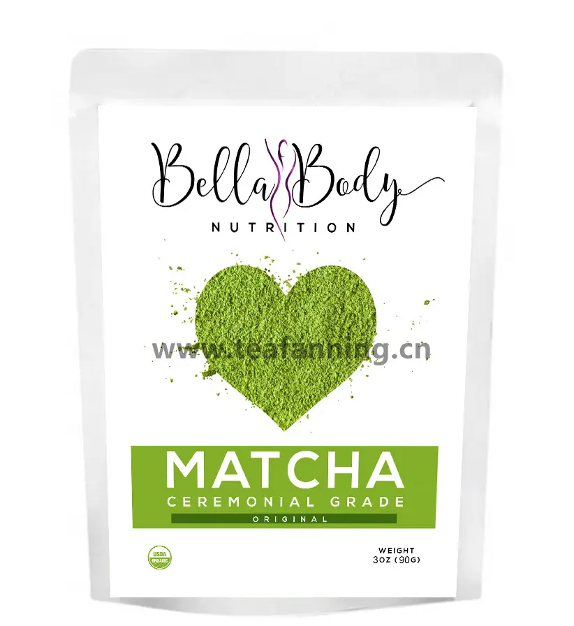 Matcha green tea powder