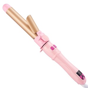 Rizador de Pelo de Cerámica Rosa, Temperatura Ajustable, Pantalla LED, Estilizador Eléctrico para Todo Tipo de Cabello, Uso Doméstico - Product Image 3