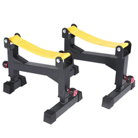 Soporte Ajustable para Discos de Pesas, Barra para Dominadas y Levantamiento de Pesas, Soporte Multifuncional para Entrenamiento