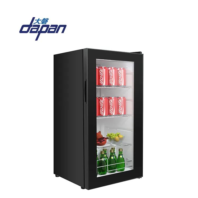 117l vidro porta display subzero refrigerador para superfície congelar refrigeradores