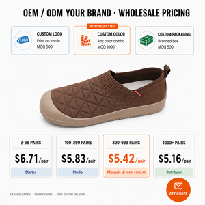 <span class=keywords><strong>Chaussures</strong></span> plates décontractées en maille pour femmes avec logo personnalisé OEM, respirantes, légères, semelle souple, confortables pour maman, hiver et toutes saisons - Product Image 4