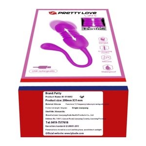 Usb Op Afstand Bestuurbare Vibrator Voor Ei Mooie Liefde BI-014892 Siliconen Volwassen Seksspeeltjes Voor Vrouwen - Product Image 4