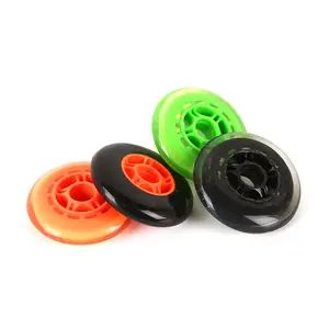 factory wholesale skate Wheels print polyurethane PU caster Inline hockey skate skateboard wheels scooters wheels