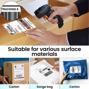 Atacado 4 "x 6" 500 Folhas Dobrável Forte Adesivo Térmico Imprimível Etiquetas De Envio para Etiquetas De Endereço, Etiquetas De Marcação - Product Image 2