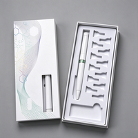 Boîte à stylos en papier rigide magnétique avec fenêtre, personnalisable avec votre logo, pour divers produits, prix de gros