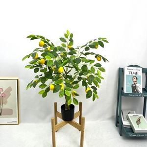 Còn Hàng Trang Trí Nhà Cửa Cành Hoa Quả Nhân Tạo Cây Trong Chậu Cây Chanh Mật Độ Cao Bằng Nhựa Trong Chậu - Product Image 5